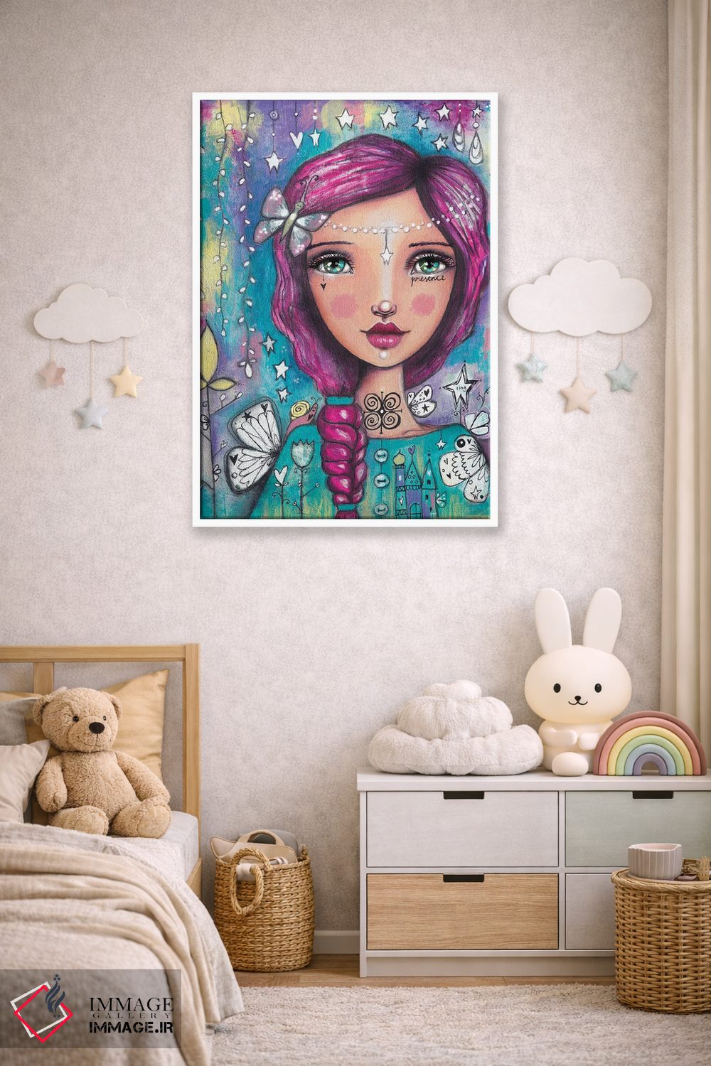 تابلو دکوراتیو رسیدگی به رویاها اثر تامارا لاپورت - D4W