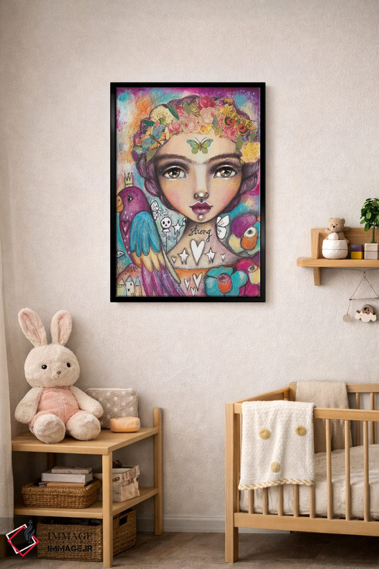 تابلو دکوراتیو آزاد و رها اثر تامارا لاپورت - D5B