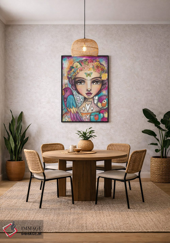 تابلو دکوراتیو آزاد و رها اثر تامارا لاپورت - D6B