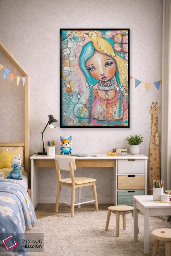 تابلو دکوراتیو بابوشکا اثر تامارا لاپورت - D2B