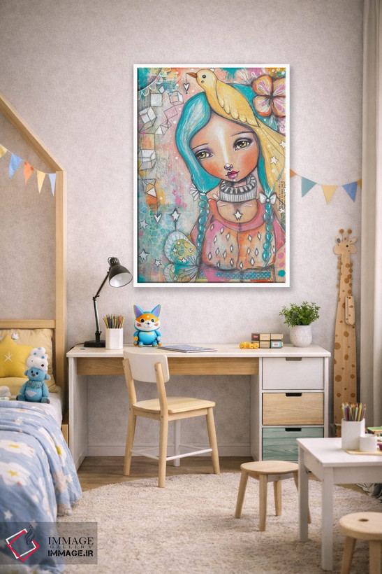 تابلو دکوراتیو بابوشکا اثر تامارا لاپورت - D1W