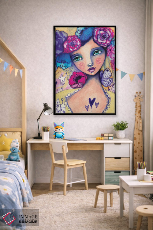 تابلو دکوراتیو زویی دشانل اثر تامارا لاپورت - D2B