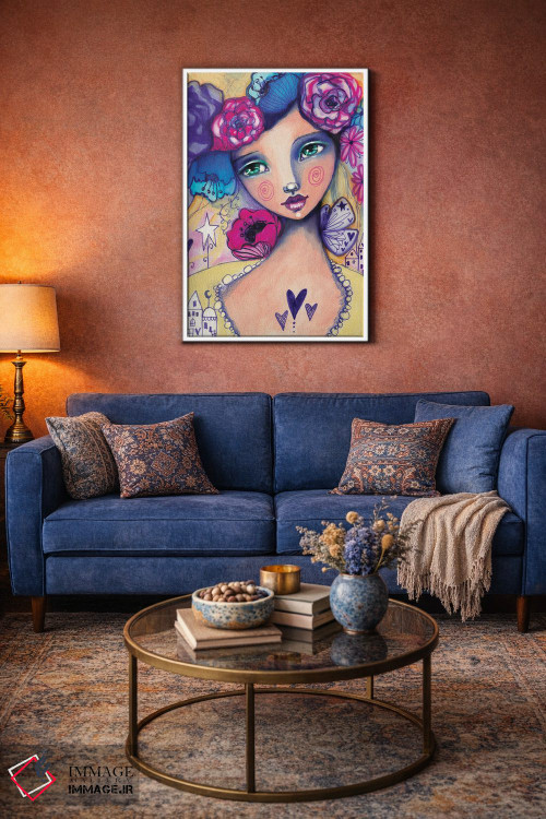 تابلو دکوراتیو زویی دشانل اثر تامارا لاپورت - D3W