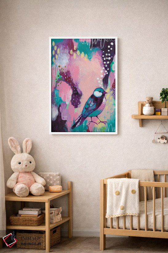تابلو انتزاعی صورت فلکی اثر تامارا لاپورت - D3W
