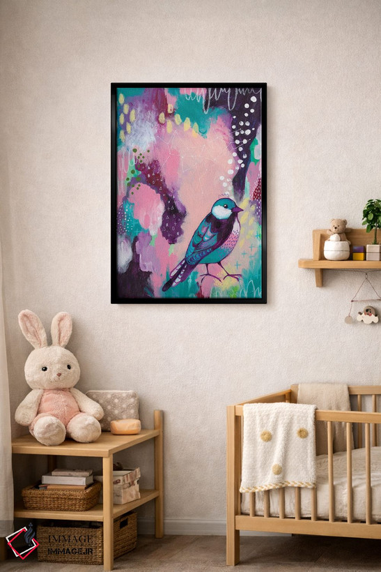 تابلو انتزاعی صورت فلکی اثر تامارا لاپورت - D4B