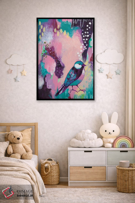 تابلو انتزاعی صورت فلکی اثر تامارا لاپورت - D5B