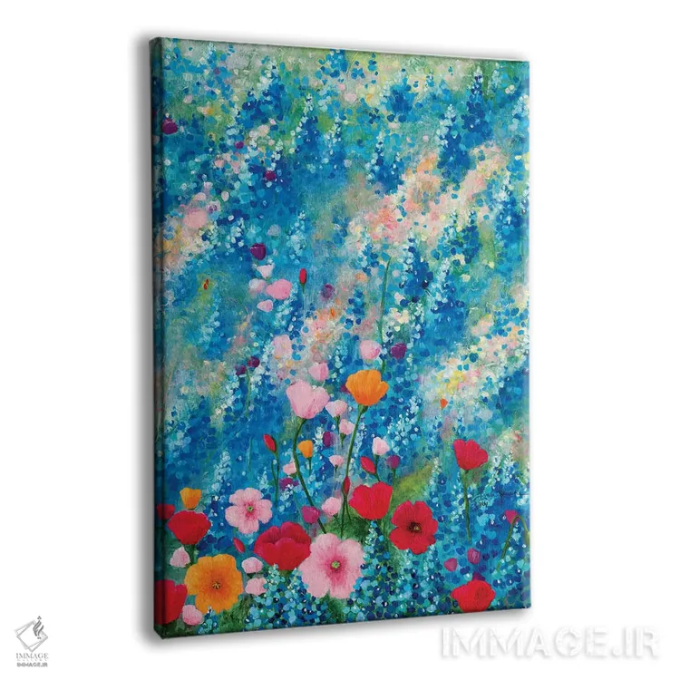 تابلو انتزاعی برای لی لی اثر لیندا راوچ - نمای پرسپکتیو محصول