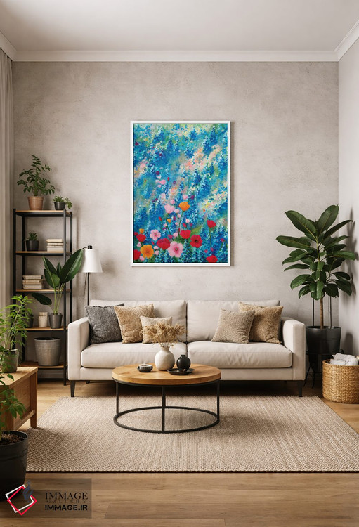 تابلو انتزاعی برای لی لی اثر لیندا راوچ - D1W