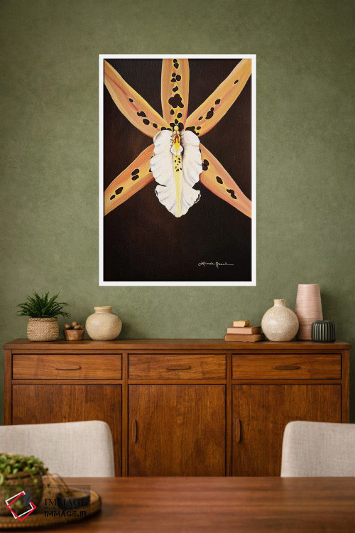 تابلو دکوراتیو ملکه آفریقایی اثر لیندا راوچ - D1W