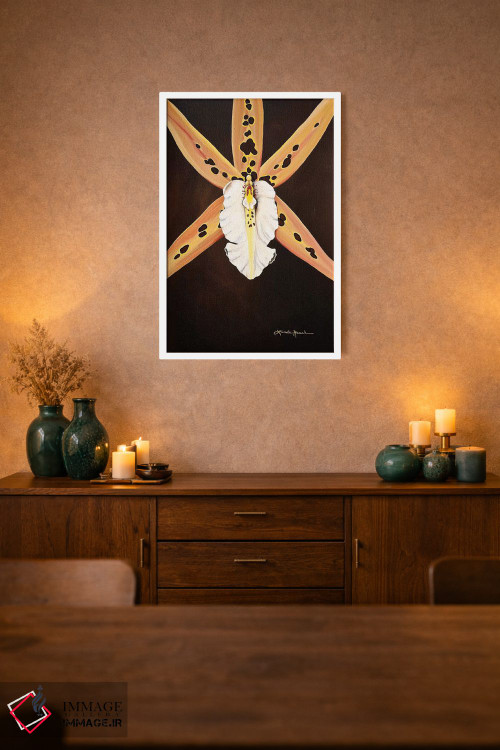 تابلو دکوراتیو ملکه آفریقایی اثر لیندا راوچ - D3W