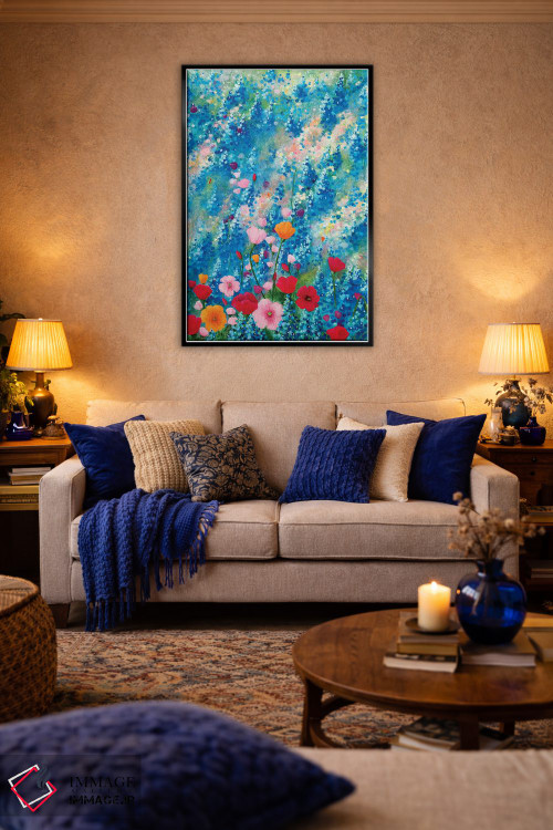 تابلو انتزاعی برای لی لی اثر لیندا راوچ - D4B