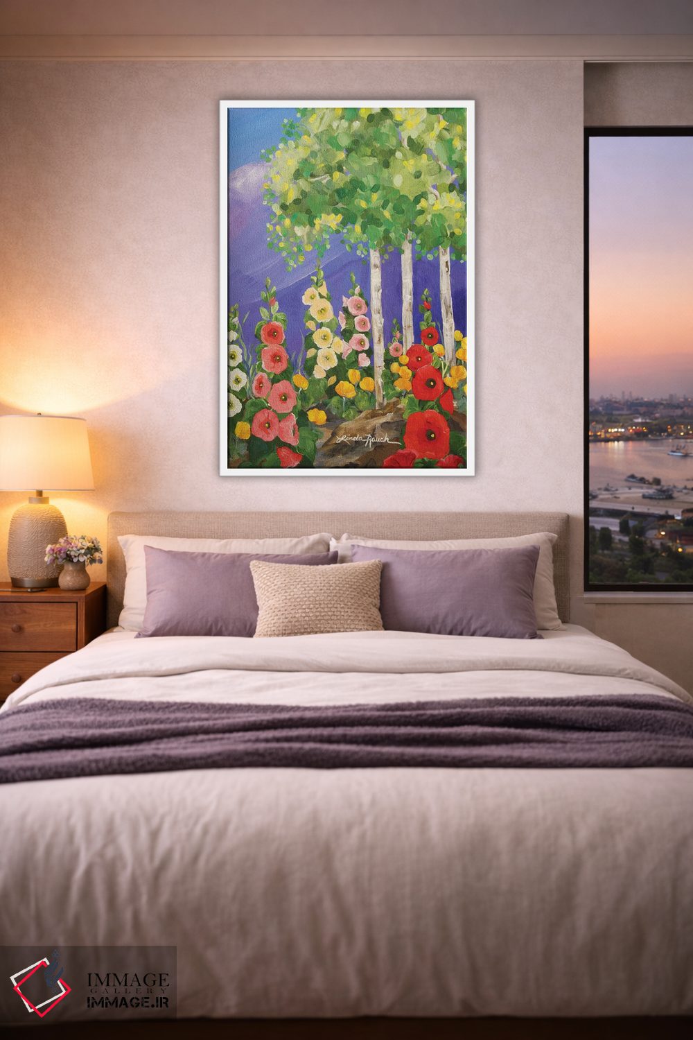 تابلو دکوراتیو باغ تابستانی تائوس اثر لیندا راوچ - D2W