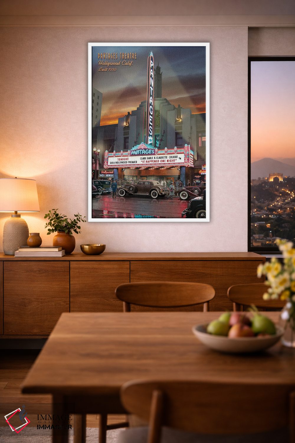 تابلو دکوراتیو تئاتر پنتیجز اثر لری گروسمن - D1W