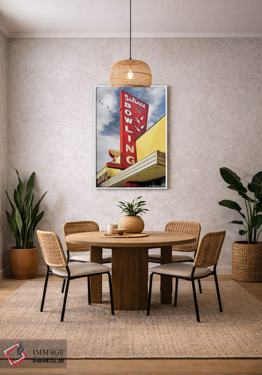 تابلو دکوراتیو سالن سالیناس اثر لری گروسمن - D3W