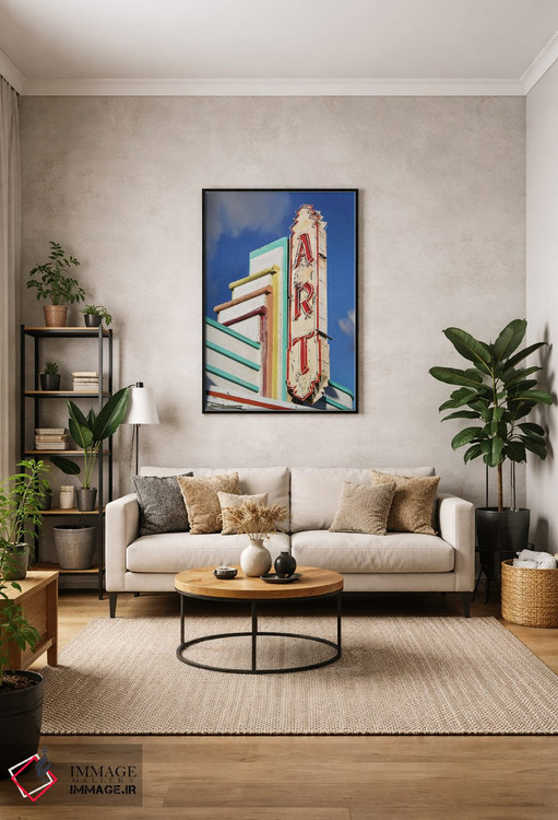 تابلو دکوراتیو روز تابلوی هنری اثر لری گروسمن - D1B