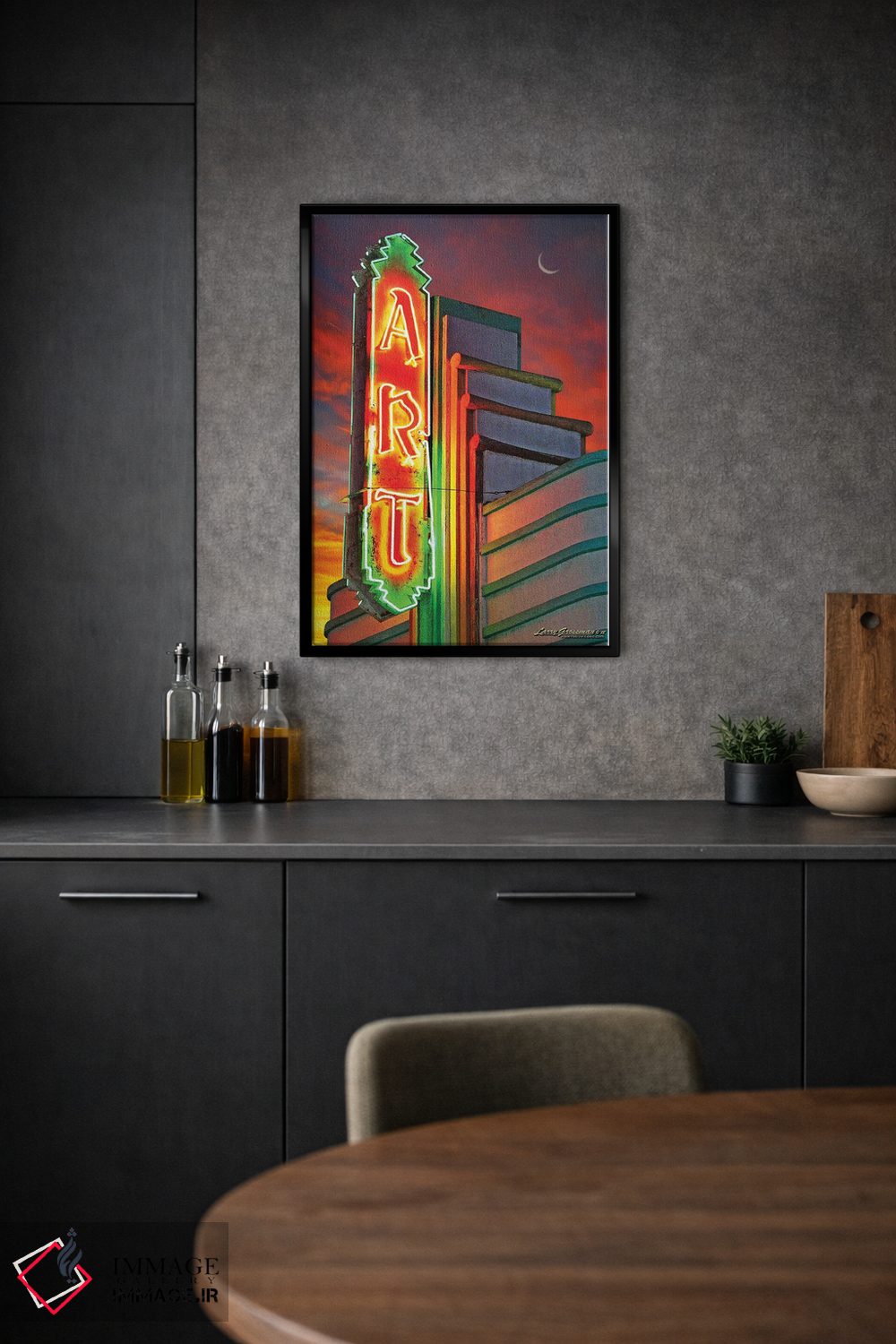 تابلوی هنری اثر لری گروسمن - D2B