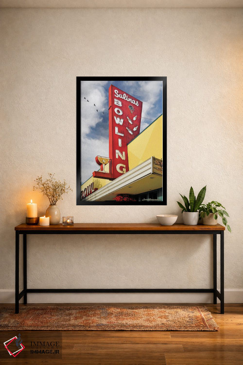 تابلو دکوراتیو سالن سالیناس اثر لری گروسمن - D5B