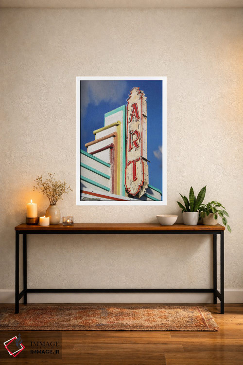 تابلو دکوراتیو روز تابلوی هنری اثر لری گروسمن - D3W