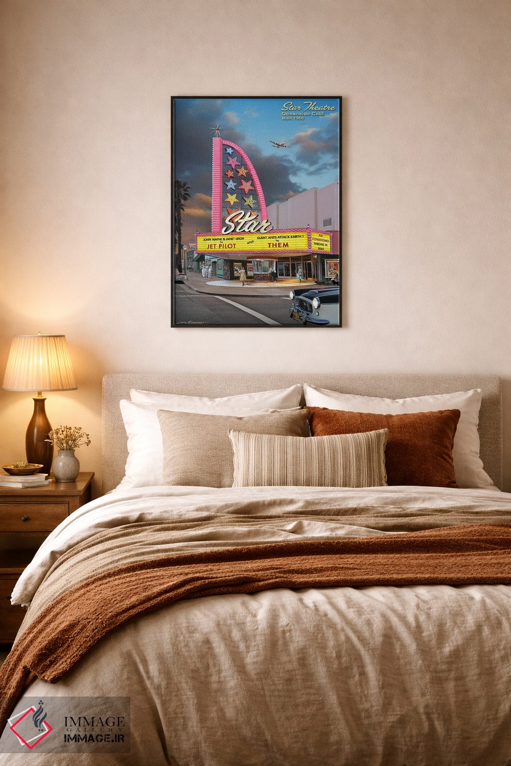 تابلو دکوراتیو سینمای استار اثر لری گروسمن - D6B