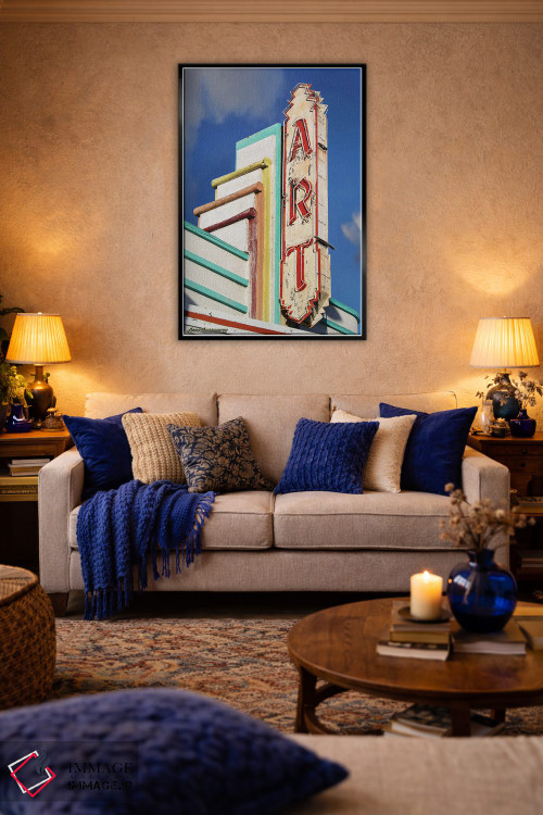 تابلو دکوراتیو روز تابلوی هنری اثر لری گروسمن - D5B