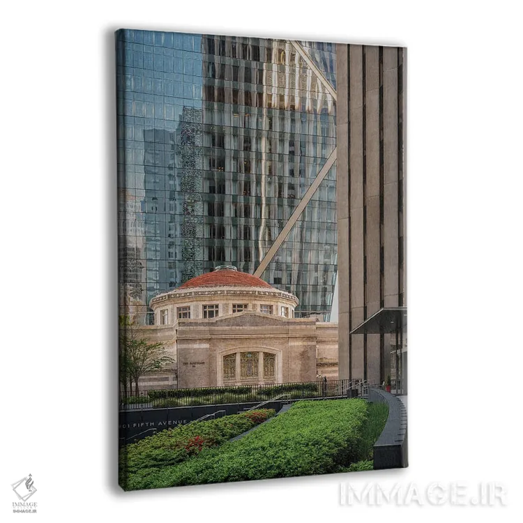 تابلو دکوراتیو بازتاب ها در سیاتل اثر لوئیس راث - نمای پرسپکتیو محصول