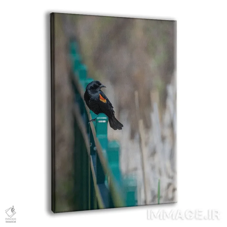 تابلو دکوراتیو پیچ و تاب بوکه اثر لوئیس راث - نمای پرسپکتیو محصول