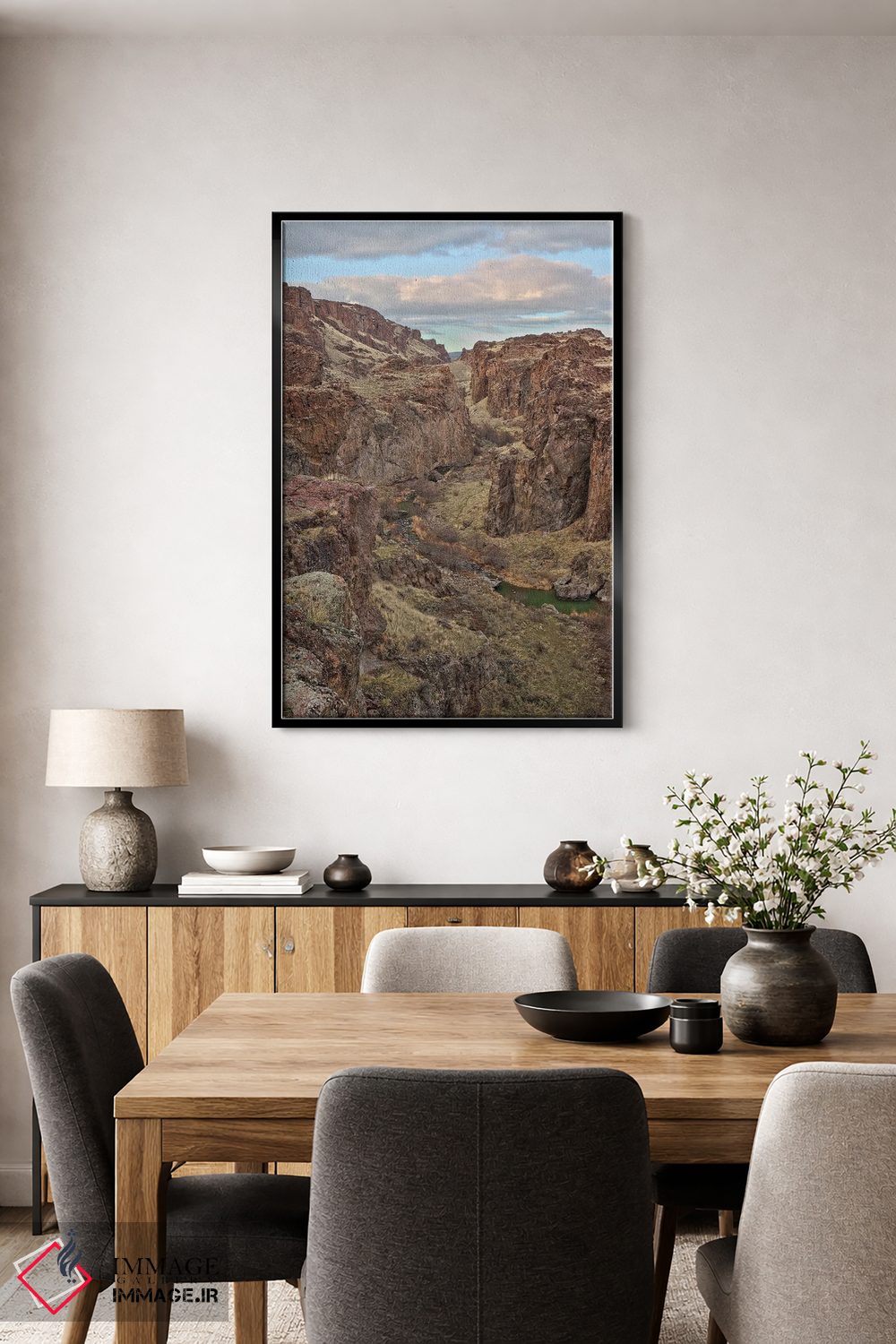 تابلو دکوراتیو دره مرتفع سوکور کریک اثر لوئیس راث - D4B