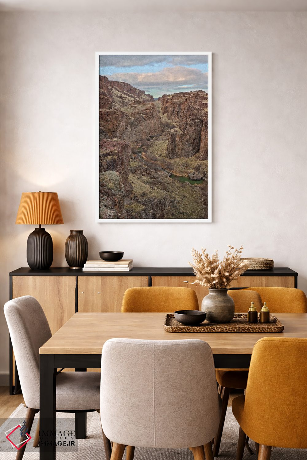 تابلو دکوراتیو دره مرتفع سوکور کریک اثر لوئیس راث - D6W