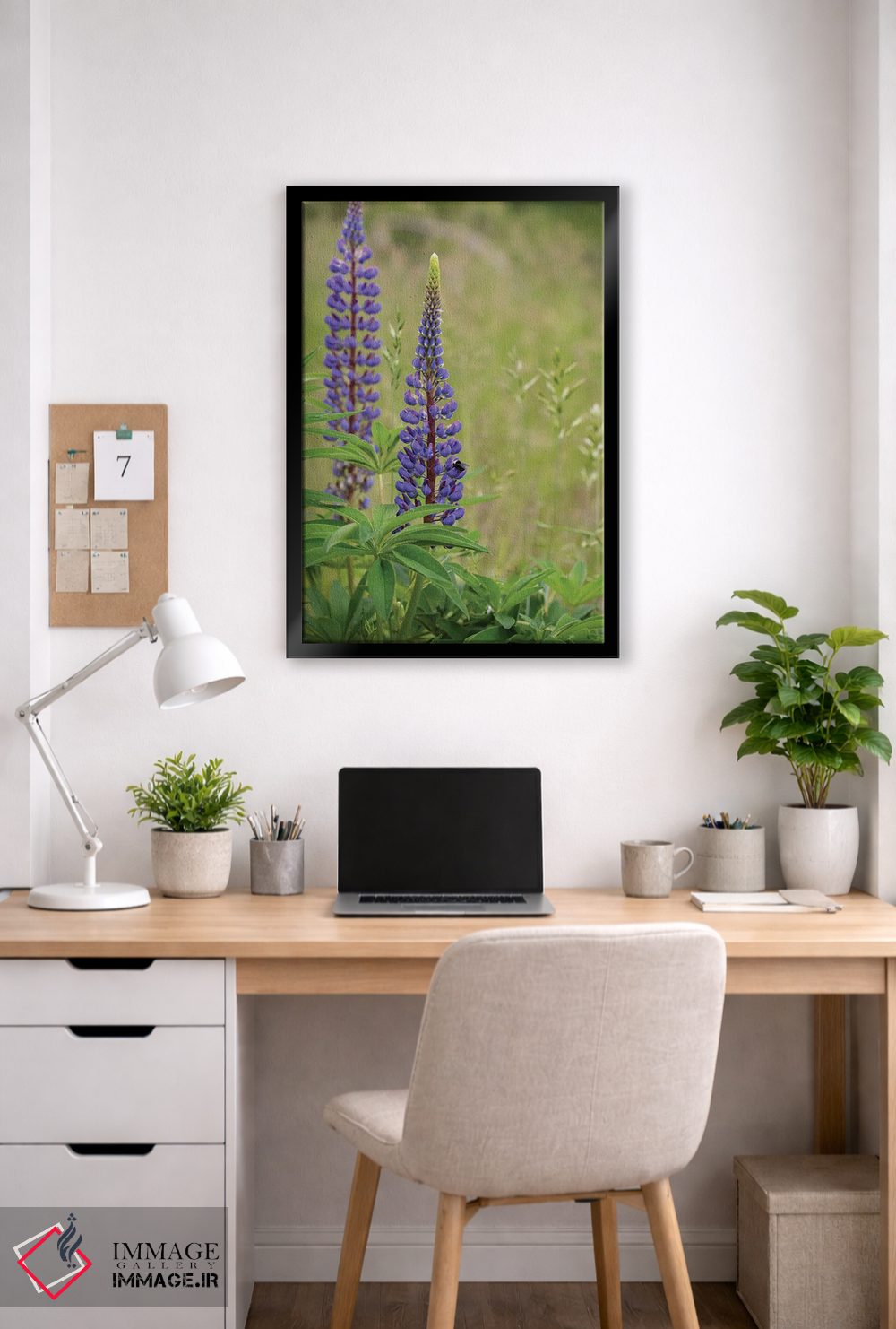 تابلو دکوراتیو زیبایی لوپین اثر لوئیس راث - D4B