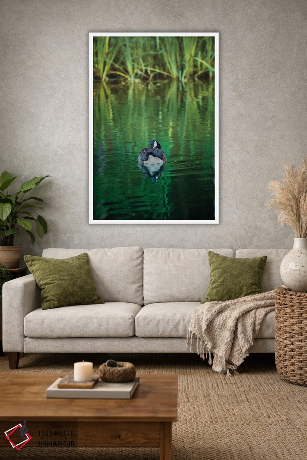 تابلو دکوراتیو یک شب زمرباور اثر لوئیس راث - D1W