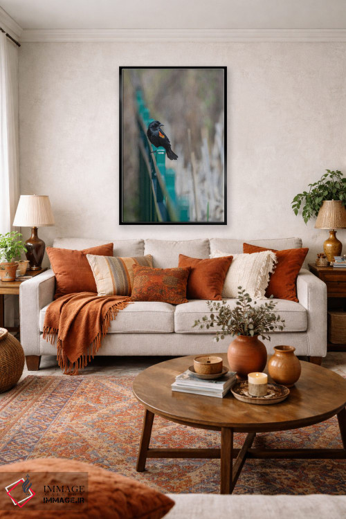 تابلو دکوراتیو پیچ و تاب بوکه اثر لوئیس راث - D2B