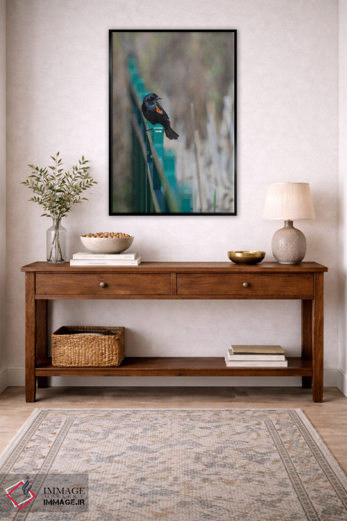 تابلو دکوراتیو پیچ و تاب بوکه اثر لوئیس راث - D3B