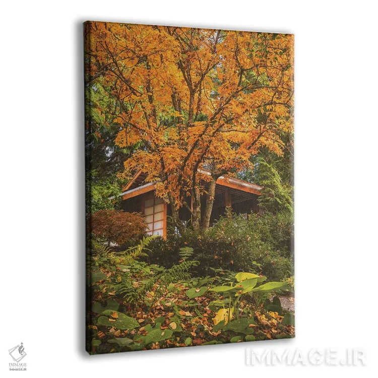 تابلو دکوراتیو خانه چای اثر لوئیس راث - نمای پرسپکتیو محصول