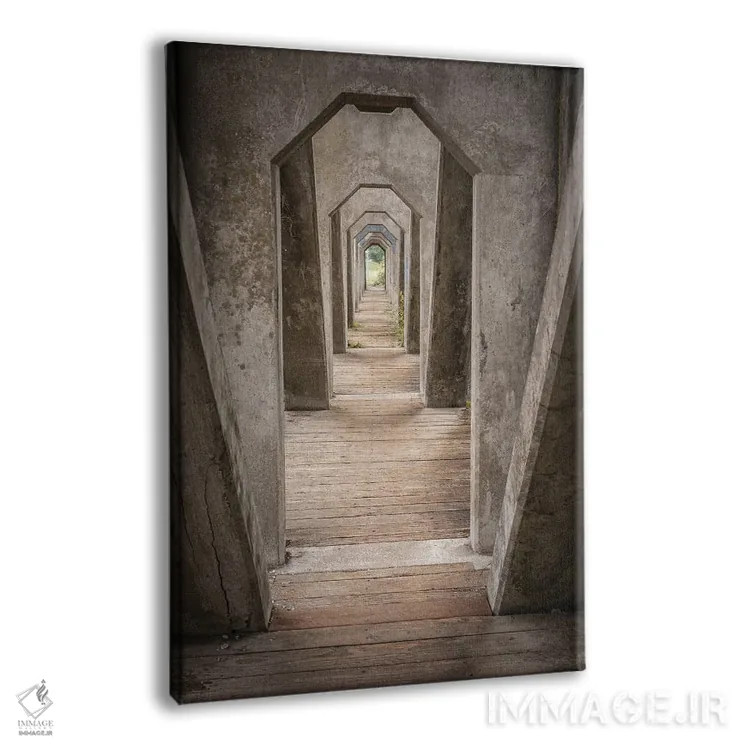 تابلو دکوراتیو عناصر اثر لوئیس راث - نمای پرسپکتیو محصول