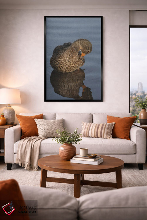 تابلو دکوراتیو هنر مرتب کردن پرها اثر لوئیس راث - D2B