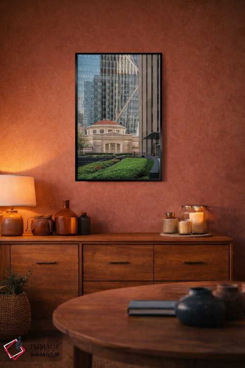 تابلو دکوراتیو بازتاب ها در سیاتل اثر لوئیس راث - D5B