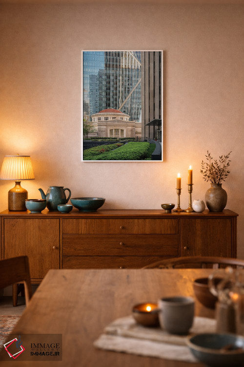 تابلو دکوراتیو بازتاب ها در سیاتل اثر لوئیس راث - D6W