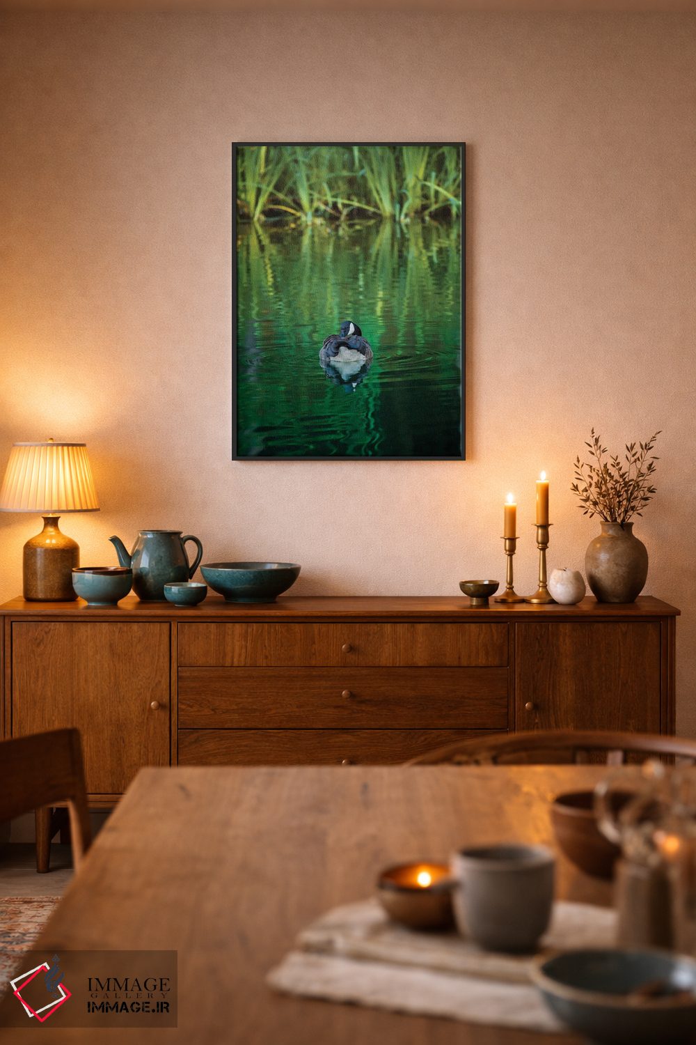 تابلو دکوراتیو یک شب زمرباور اثر لوئیس راث - D6B