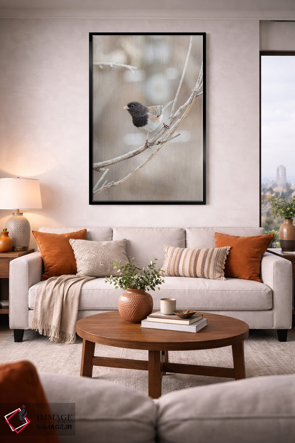 تابلو دکوراتیو روی شاخه من اثر لوئیس راث - D2B
