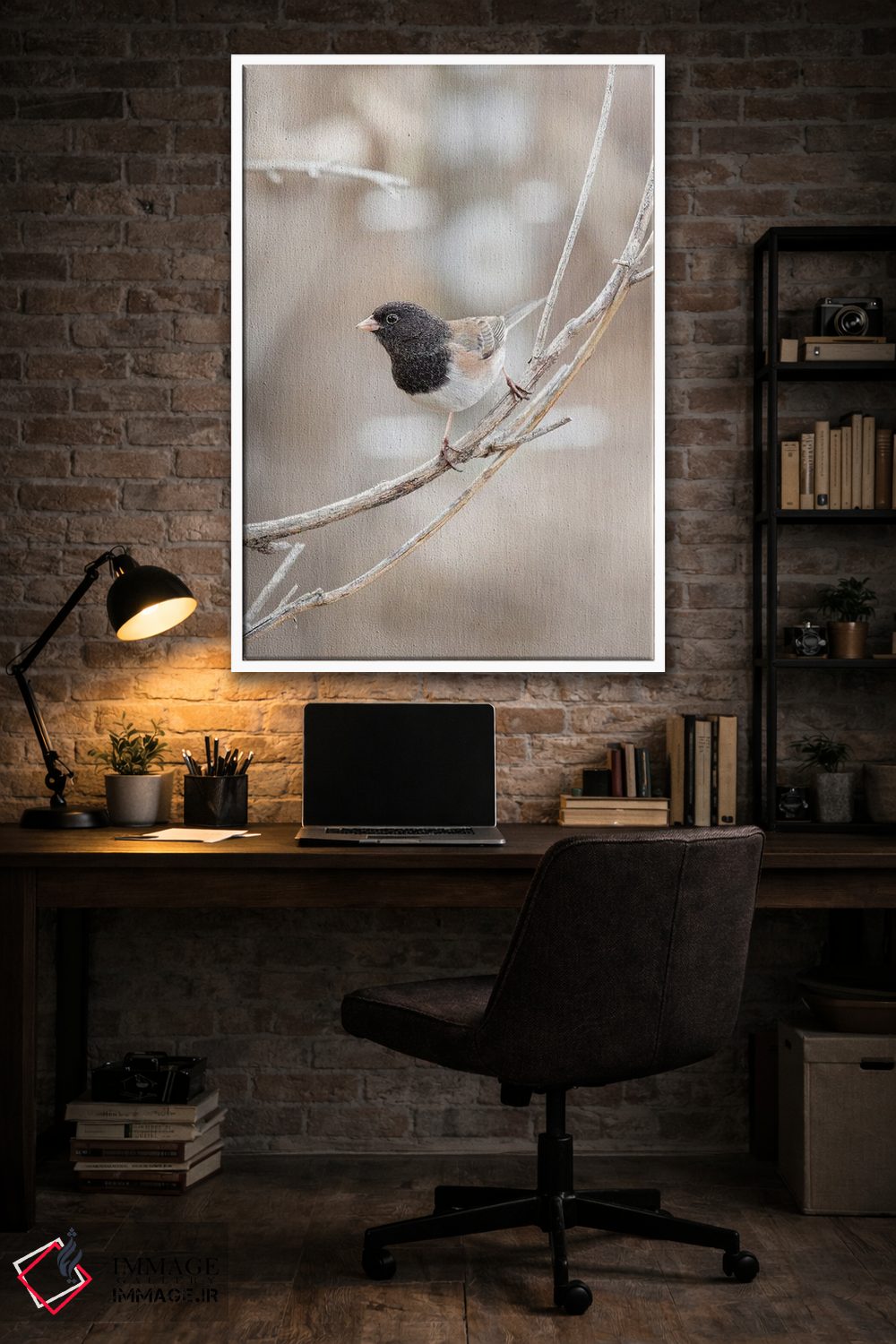 تابلو دکوراتیو روی شاخه من اثر لوئیس راث - D3W