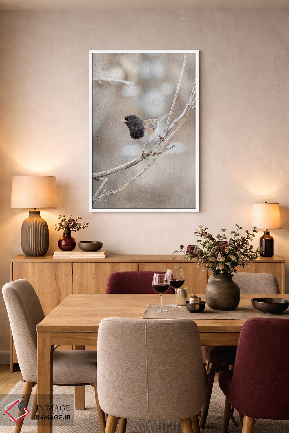 تابلو دکوراتیو روی شاخه من اثر لوئیس راث - D6W