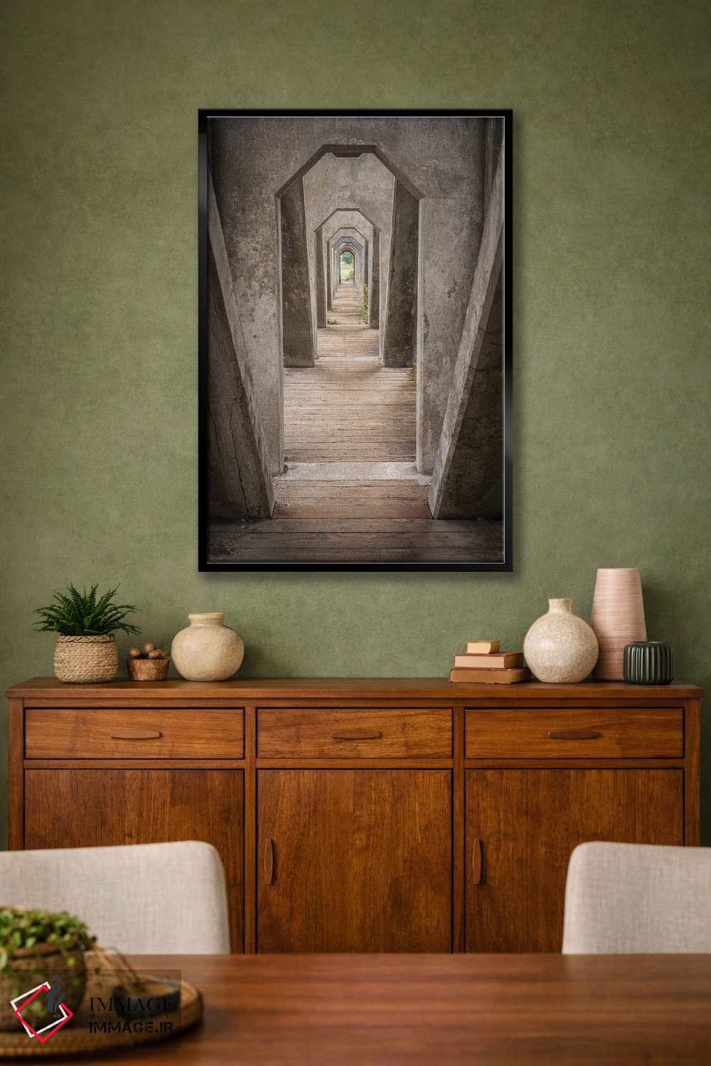 تابلو دکوراتیو عناصر اثر لوئیس راث - D2B