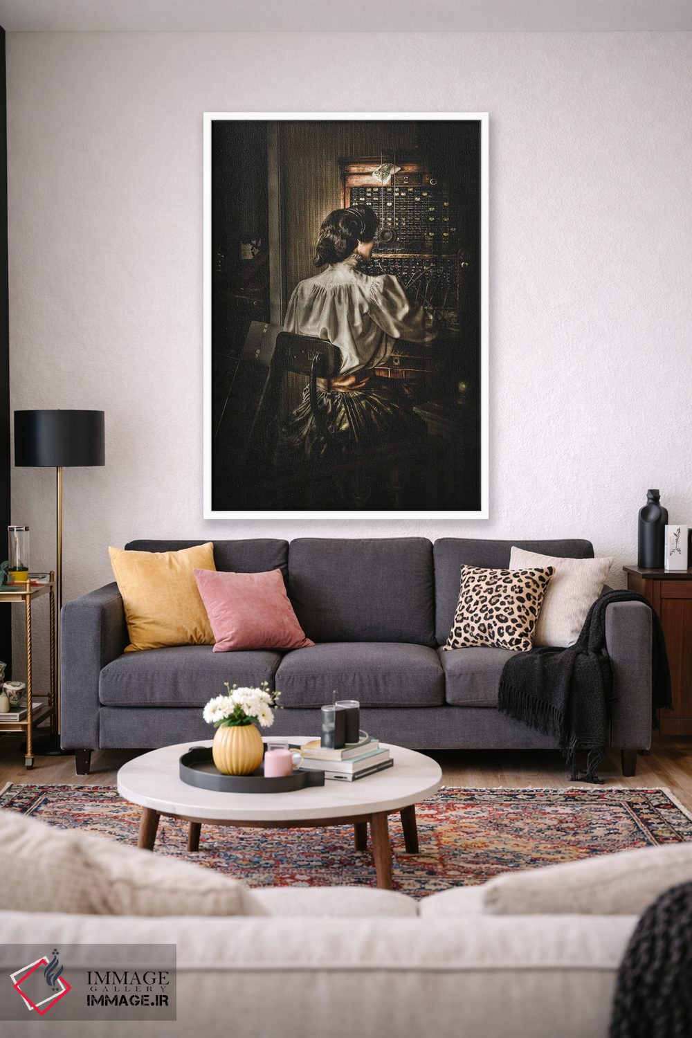 تابلو دکوراتیو اپراتور اثر لوئیس راث - D1W