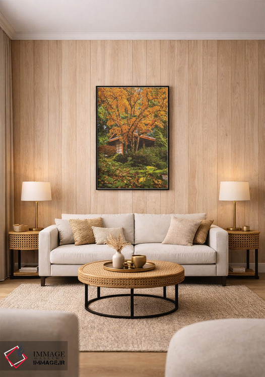 تابلو دکوراتیو خانه چای اثر لوئیس راث - D1B