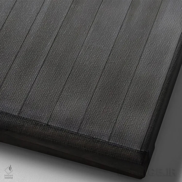 تابلو دکوراتیو اون بالا قرار دارد اثر لوئیس راث - نمای نزدیک بافت بوم