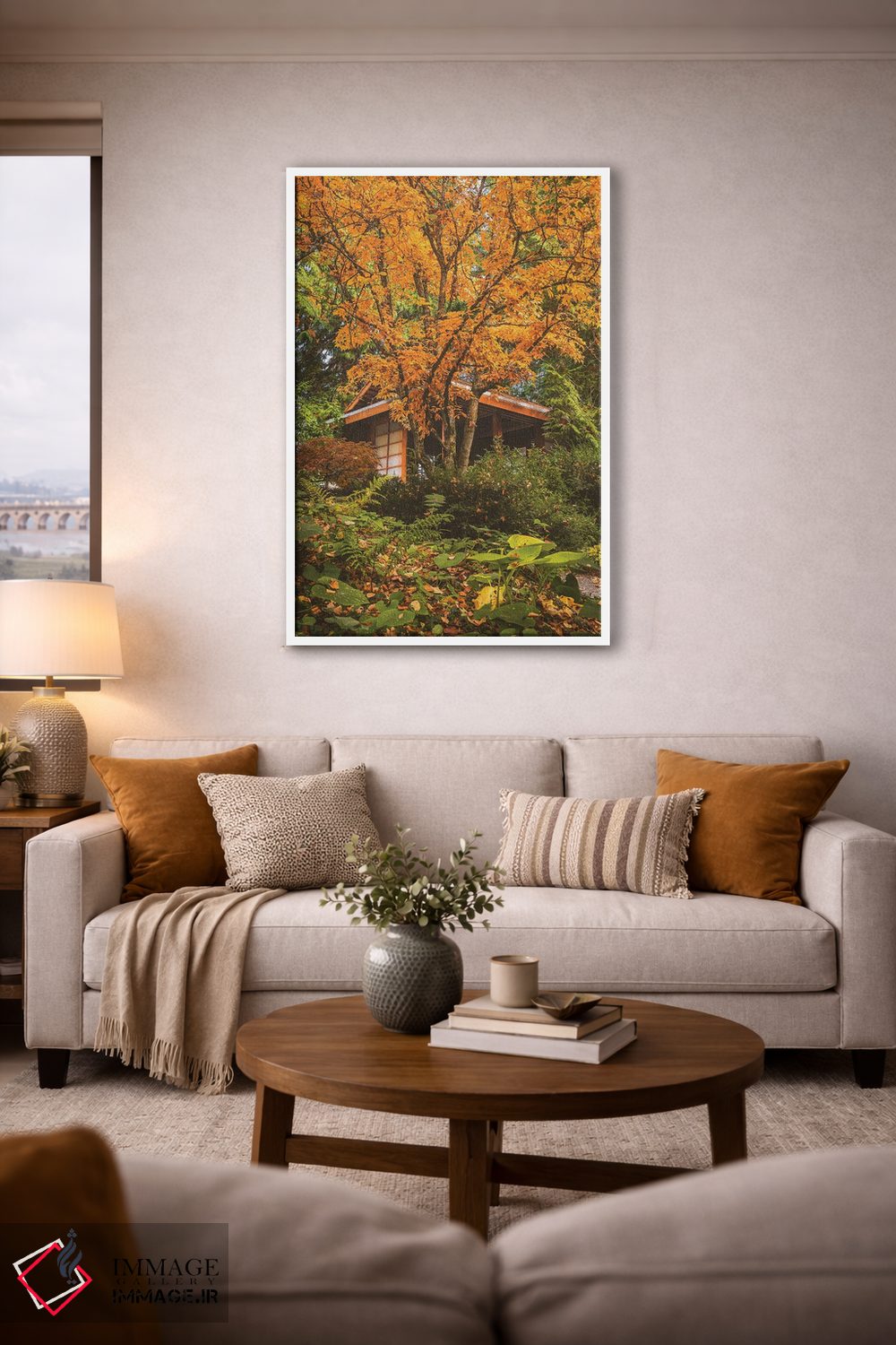 تابلو دکوراتیو خانه چای اثر لوئیس راث - D2W