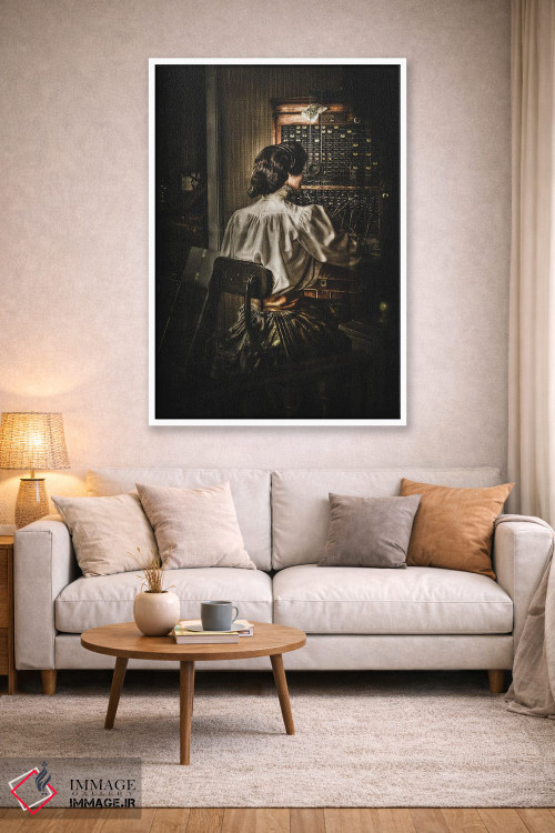 تابلو دکوراتیو اپراتور اثر لوئیس راث - D2W