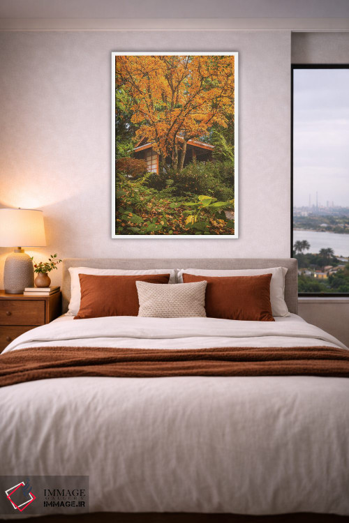 تابلو دکوراتیو خانه چای اثر لوئیس راث - D3W