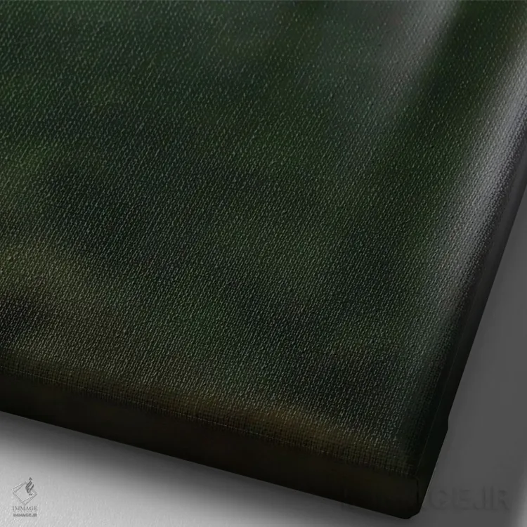 تابلو دکوراتیو سرزمین زیرین اثر لوئیس راث - نمای نزدیک بافت بوم