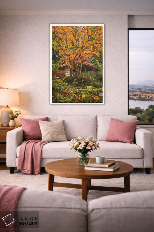 تابلو دکوراتیو خانه چای اثر لوئیس راث - D4W